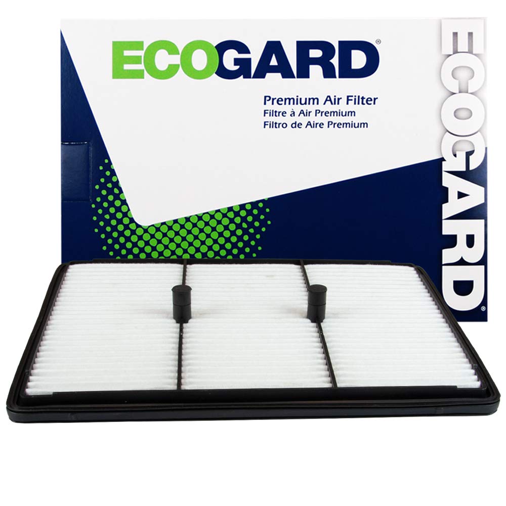 ECOGARD XA10667 engine air filter for Kia Niro and Hyundai Ioniq improves clean air intake.