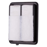 ECOGARD XA11608 front view air filter for Nissan Kicks improves air intake efficiency.