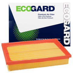 ECOGARD XA11720 premium engine air filter front view for VW Taos with clean airflow