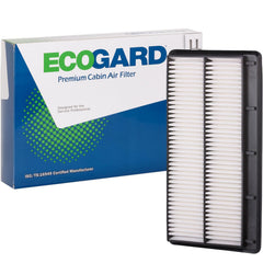ECOGARD XA12027 air filter front view improves airflow for smoother acceleration