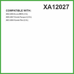 ECOGARD XA12027 air filter side view highlights durable housing for long lasting filtration