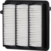 ECOGARD XA12089 premium engine air filter front view showing durable pleated media