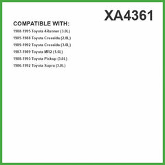 ECOGARD XA4361 air filter for Toyota 4Runner 3.0L installation view promoting easy fit