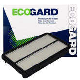 ECOGARD XA4649 premium engine air filter close-up for clean air intake and smoother throttle response