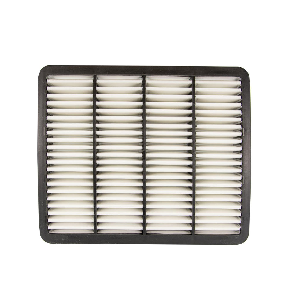 ECOGARD XA4886 air filter closeup shows premium media for cleaner intake.