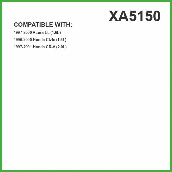 ECOGARD XA5150 for Honda CR-V 2.0L filter supporting clean air intake