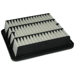 ECOGARD XA5279 filter close-up shows media designed for cleaner intake air.