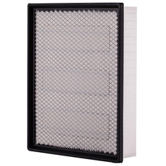 Dust filtration test on ECOGARD XA5314 filter demonstrating filtration capability