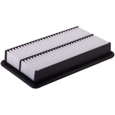ECOGARD XA5525 air filter front view enhances airflow and engine protection