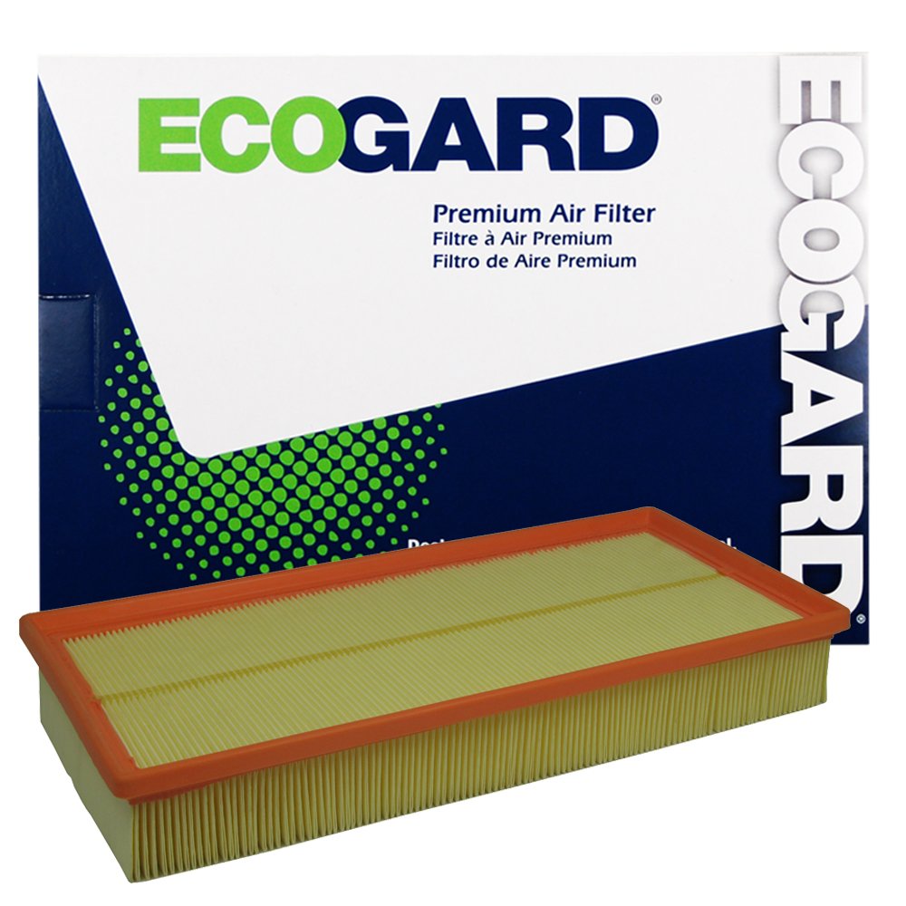 ECOGARD XA5546 air filter front view, protecting engine air intake for smoother performance.