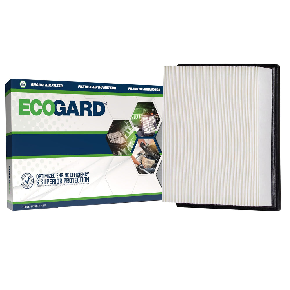 ECOGARD XA6116 air filter front view, promoting clean air intake for improved engine performance.
