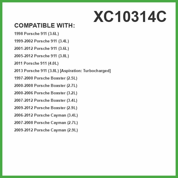 ECOGARD XC10314C Boxster cabin filter showing carbon media and air purification