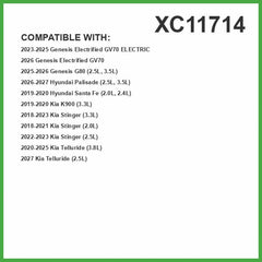 ECOGARD XC11714 installed in Kia Telluride showing improved airflow and filtration