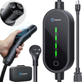 Ecogenix Level 1/2 Tesla charger with 21ft cable for easy home charging