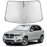 EcoNour BMW X5 windshield sunshade fits snugly for full coverage