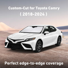 EcoNour Camry sunshade blocks UV rays to protect interior