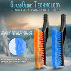 EcoNour 27-inch brush detaches from scraper for versatile winter use.