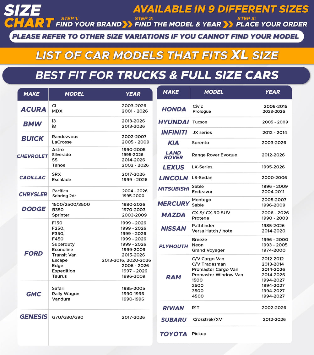 EcoNour truck windshield shade sized 69x35 inches providing UV protection and interior comfort.