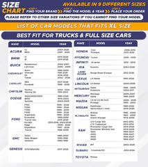 EcoNour truck windshield shade sized 69x35 inches providing UV protection and interior comfort.