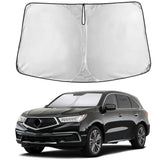 EcoNour windshield sunshade for Acura MDX provides full coverage and glare reduction.