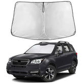 EcoNour windshield sunshade for Forester front-fit blocks glare and heat
