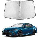 EcoNour windshield sun shade for Camry 2025–2026 front coverage blocks sun heat