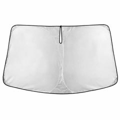 EcoNour windshield sunshade for Malibu provides full front-coverage to reduce glare.