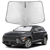 EcoNour windshield sunshade for Kona front windshield shade blocks light for a cooler cabin.