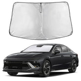 EcoNour Sonata windscreen sunshade with front-coverage design blocks glare