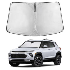 EcoNour Trailblazer front-coverage sunshade blocks glare and heat effectively