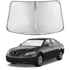 EcoNour Camry windshield sunshade for 2007-2011 fits precisely and reduces glare.
