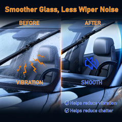 EcoPure Lab Rain-ready cleaner improves water sheeting for clearer wet-weather visibility.