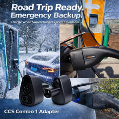Ecotome vehicle connection shows the plug interface before charging