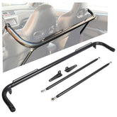 ECOTRIC 49-inch harness bar ready for secure belt alignment