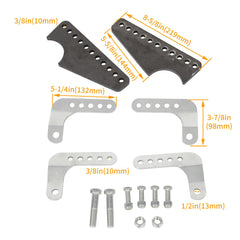 ECOTRIC adjustable coil-over mount demonstrates height tuning capability.