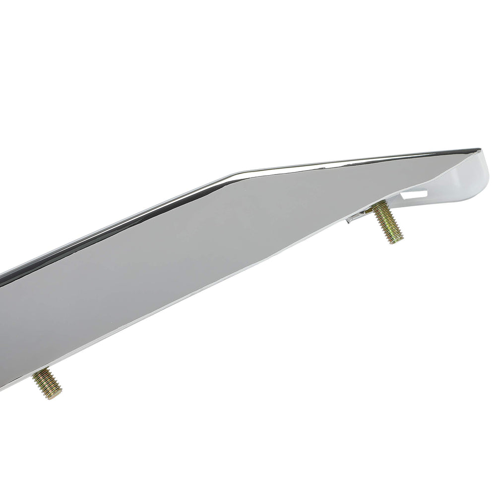 ECOTRIC Avalon front grille molding close-up highlights premium chrome and tight seam.