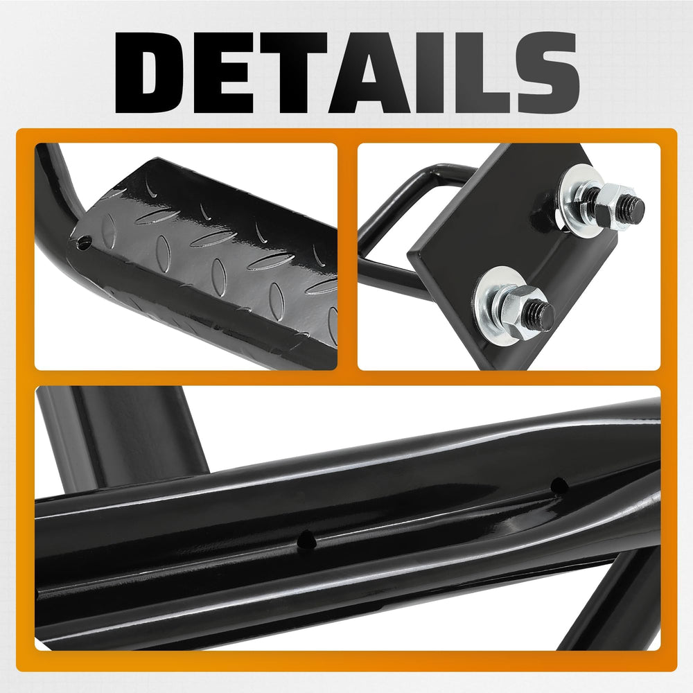 Supports up to 350 lbs for versatile towing tasks.