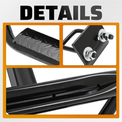 Supports up to 350 lbs for versatile towing tasks.