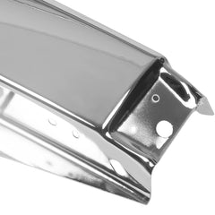 ECOTRIC chrome surface resists scratches and maintains shine
