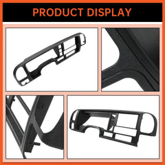 ECOTRIC dash panel UV‑stable ABS helps resist sun fade over time.
