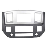 ECOTRIC Dodge Ram dash bezel in silver for 2006–2009 models, factory-like fit.