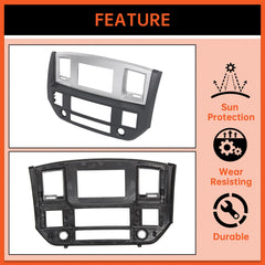 ECOTRIC dash-conversion turns factory dash into standard double-DIN for upgrades.