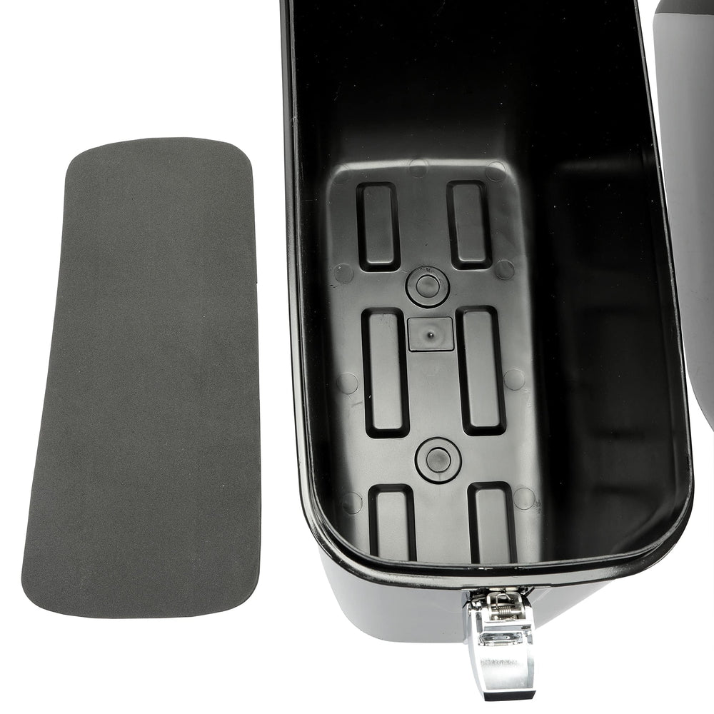 ECOTRIC easy-access storage for motorcycle luggage on trips