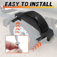ECOTRIC fenders impact and scratch resistance for rugged use.