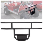 ECOTRIC front brush guard bumper on a Club Car DS for front-end protection.