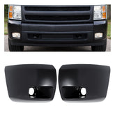 ECOTRIC front bumper end cap with fog light hole enhances Silverado exterior