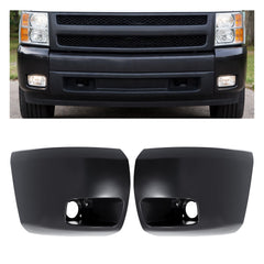 ECOTRIC front bumper end cap with fog light hole enhances Silverado exterior
