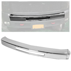 ECOTRIC front bumper impact face bar chrome adds rugged front-end protection