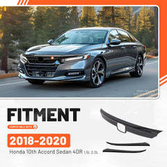 ECOTRIC eyelid covers and front grille upgrade adds a bold look to your Accord.