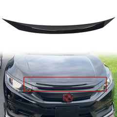 ECOTRIC front hood bumper upper trim nose-cover for a sleek protective finish